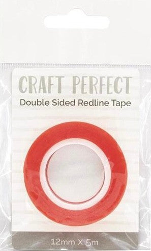 Craft Perfect Double Sided Redline Tape 12mm x 5m